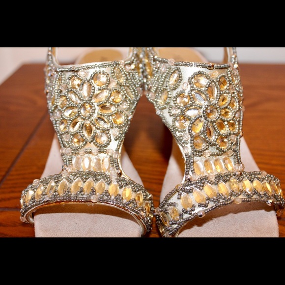 Gold bling heels - Picture 7 of 7